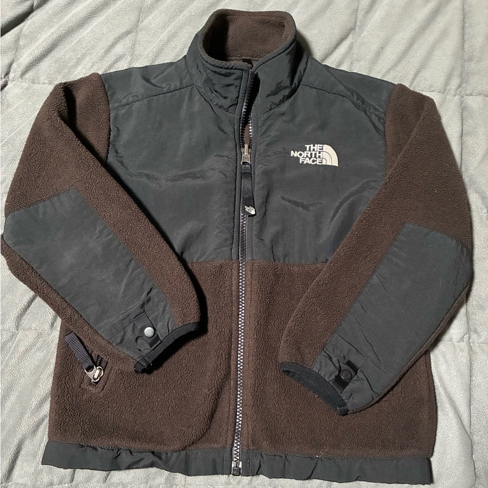 The North Face Kids Black and Brown Jacket size XS
